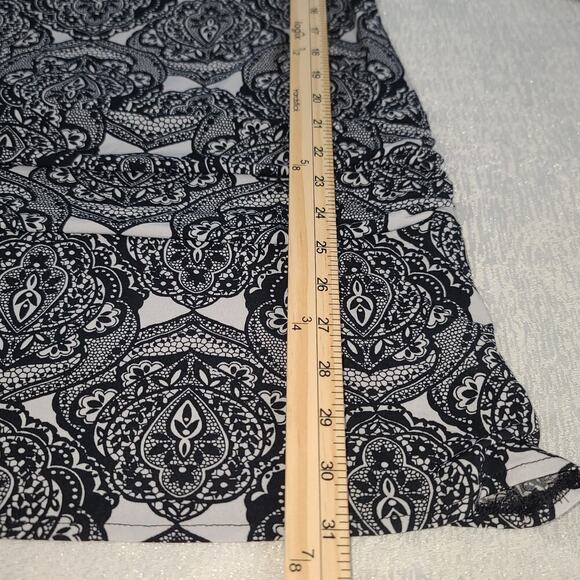 Worthington women's dress black white Size XL Office work wear Whimsigoth - Picture 4 of 9